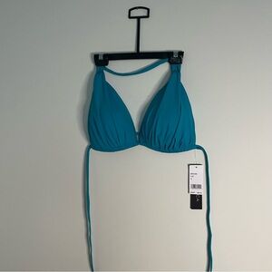 NWT La Blanca turquoise swim top